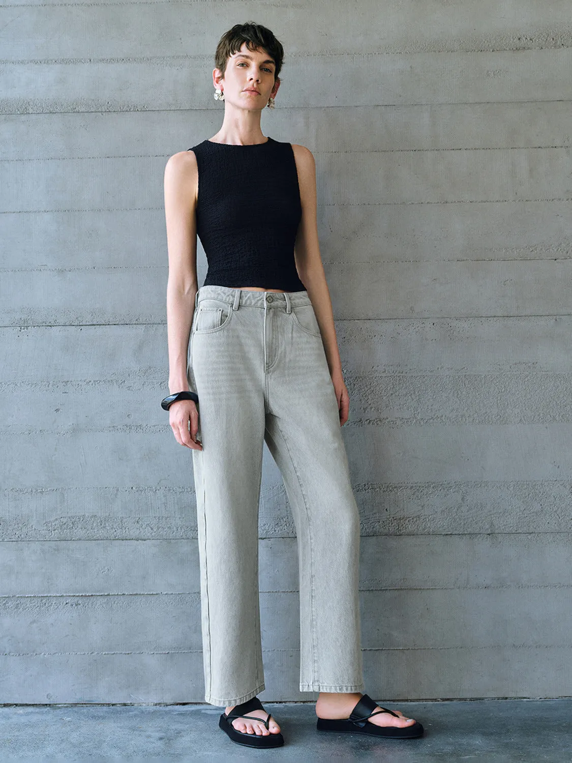 Straight Jeans sold by Urban Revivo product image thumbnail 5