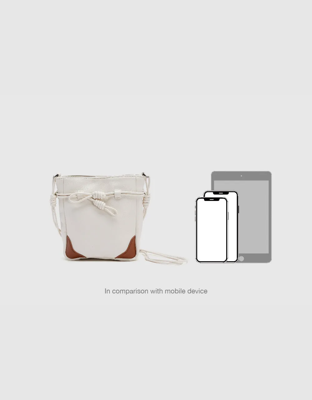 Litchi Embossed Vegan Leather Crossbody Bag sold by Urban Revivo product image thumbnail 2