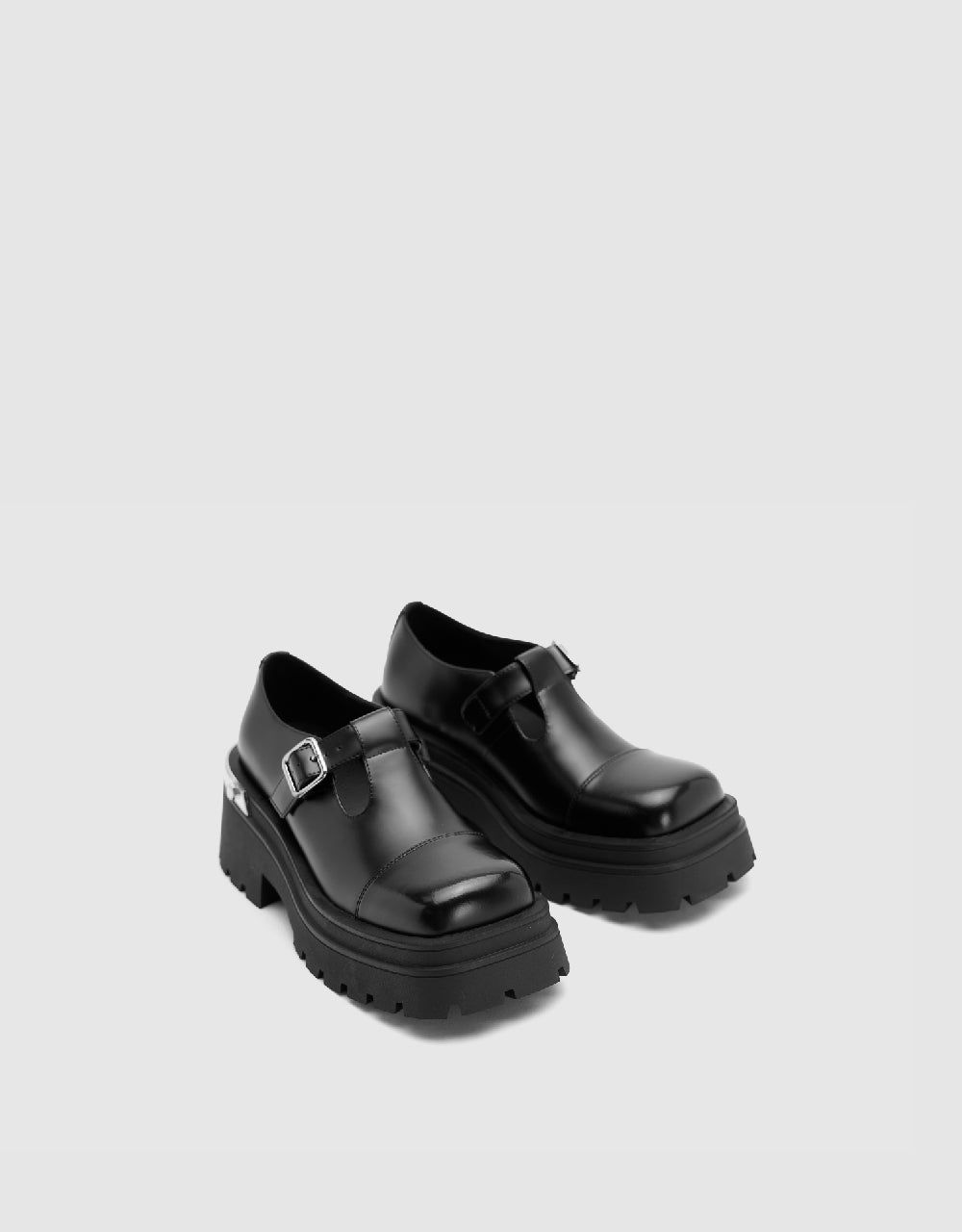 Vegan Leather Square Toe Pumps sold by Urban Revivo