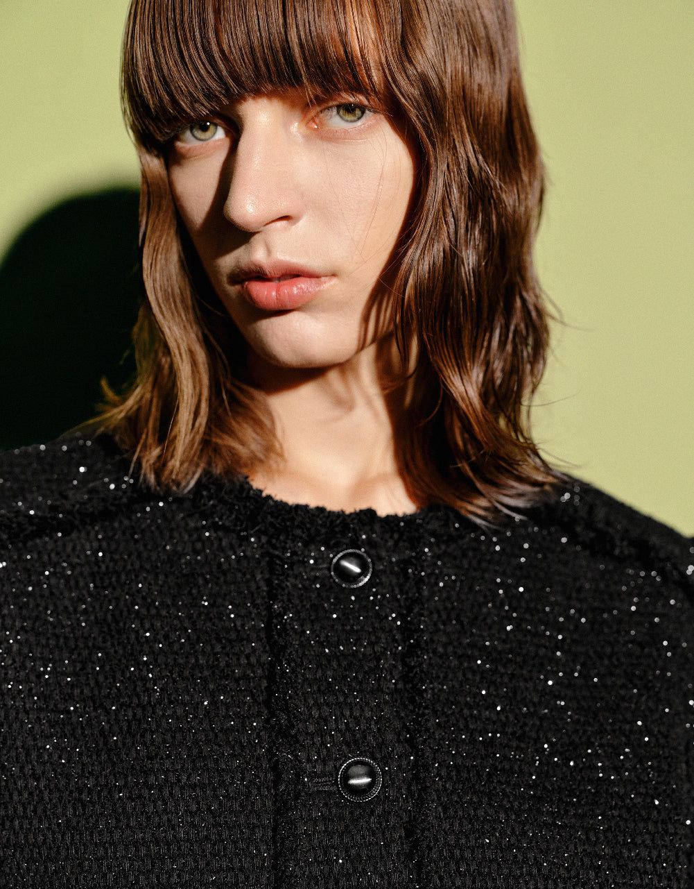 Tweed Denim Jacket sold by Urban Revivo product image thumbnail 4