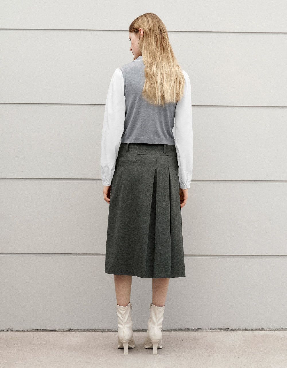 Shirt Collar Knitted Cardigan sold by Urban Revivo product image thumbnail 3