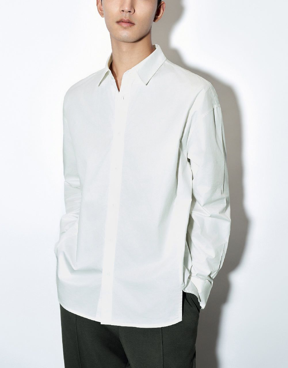 Button Up Loose Shirt sold by Urban Revivo product image thumbnail 3