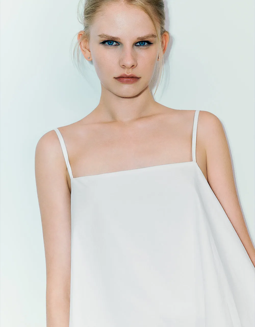 Bubble Hem A-Line Cami Dress sold by Urban Revivo product image thumbnail 4