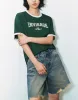 Letter Printed Crew Neck Straight T-Shirt sold by Urban Revivo