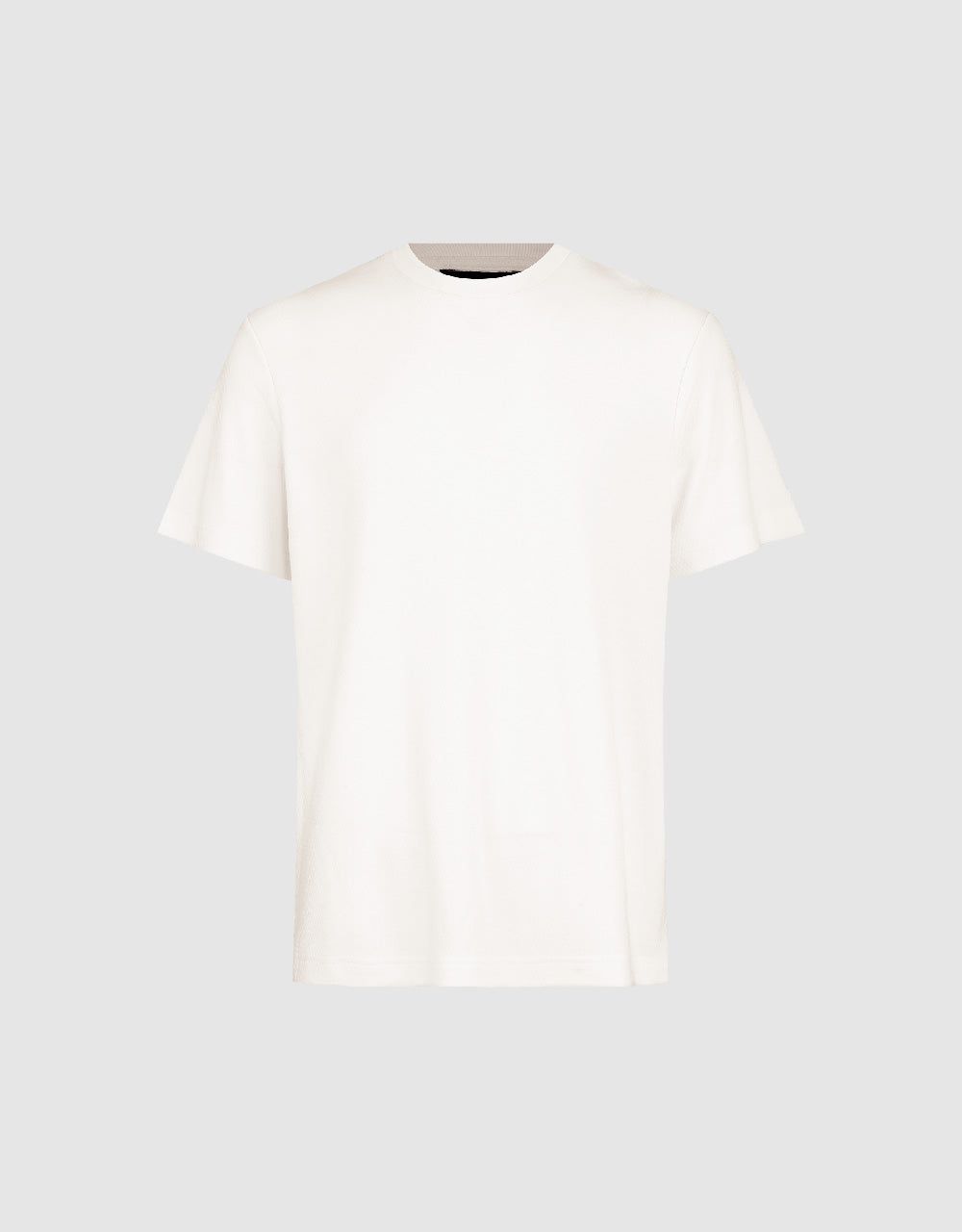 Crew Neck Straight T-Shirt sold by Urban Revivo