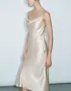 Cowl Neck Skinny Cami Dress sold by Urban Revivo