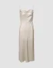 Cowl Neck Skinny Cami Dress sold by Urban Revivo