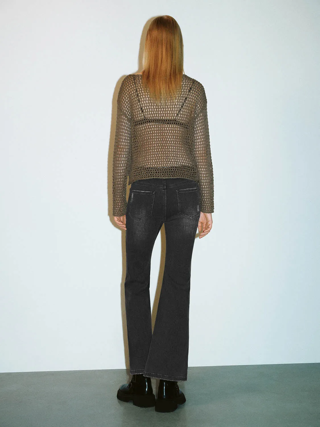 Skinny Flare Jeans sold by Urban Revivo product image thumbnail 4