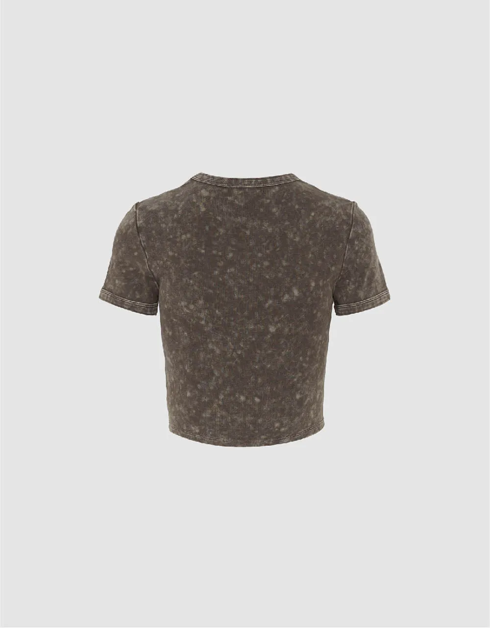 Crew Neck Skinny T-Shirt sold by Urban Revivo product image thumbnail 5