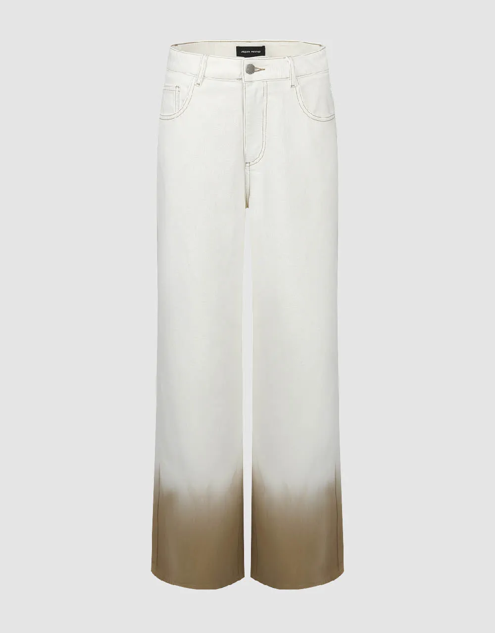 Gradient Wide-Leg Jeans sold by Urban Revivo