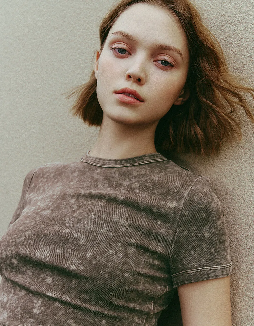 Crew Neck Skinny T-Shirt sold by Urban Revivo product image thumbnail 4