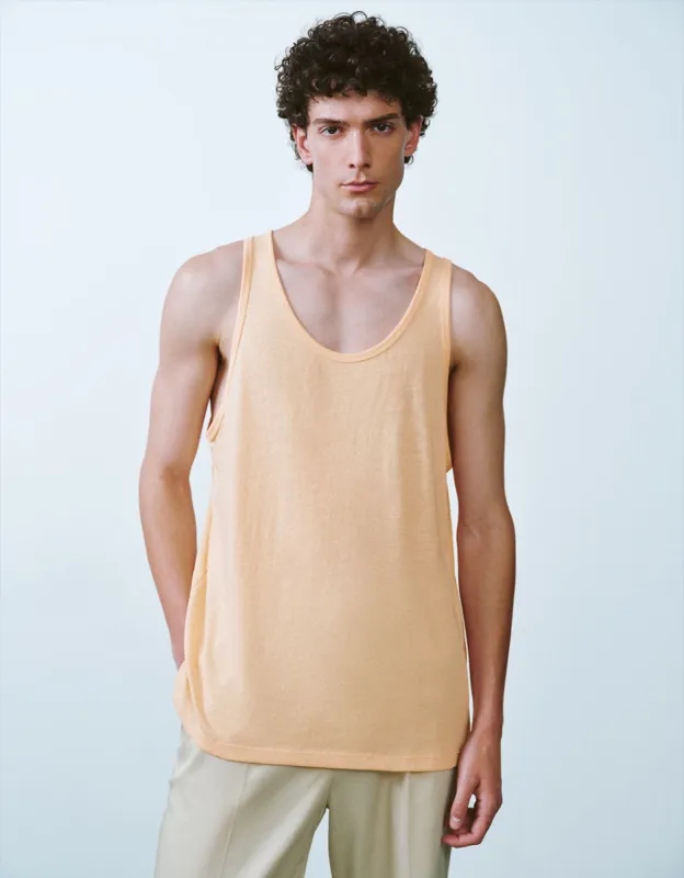 Crew Neck Knitted Tank Top sold by Urban Revivo