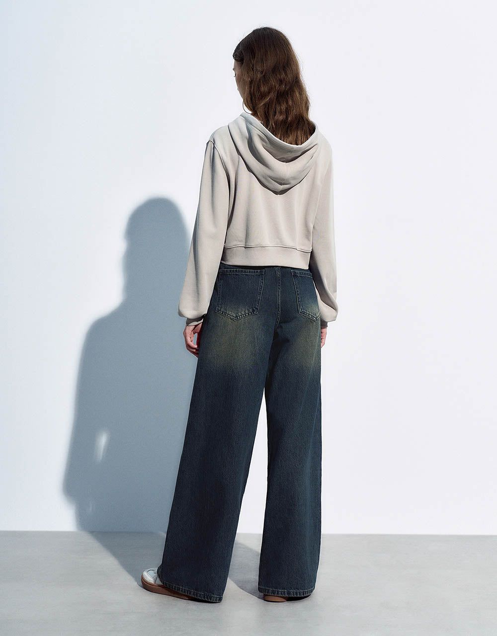 Zipper Front Hooded Knitted Jacket sold by Urban Revivo product image thumbnail 4