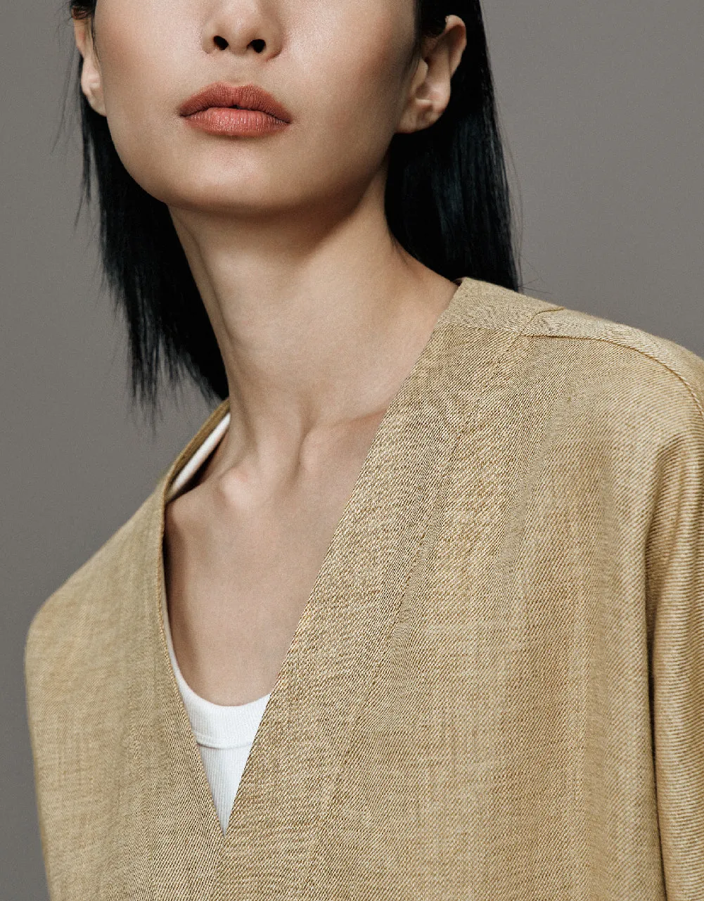 Dolman Sleeve Straight Jacket sold by Urban Revivo product image thumbnail 5