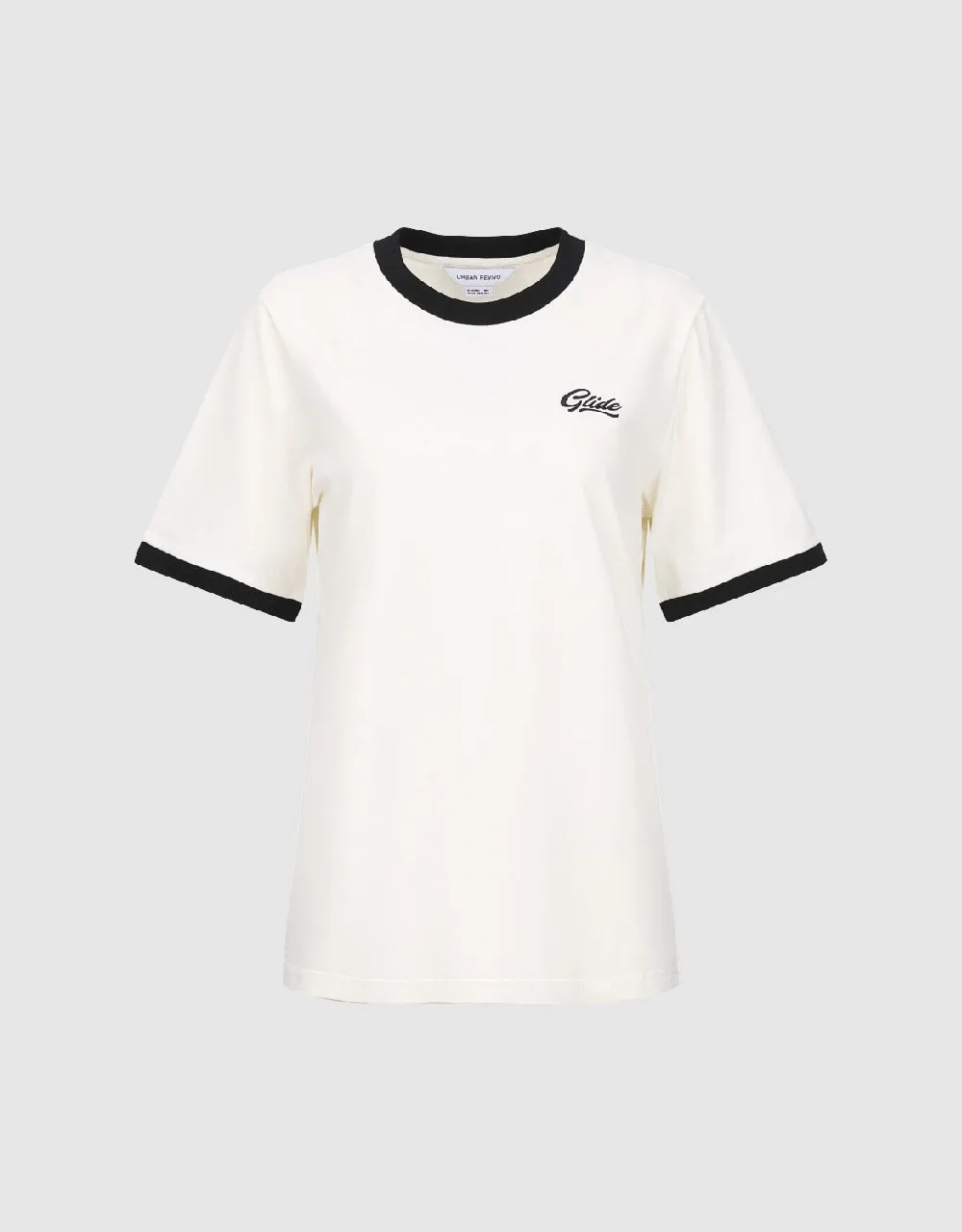 Printed Crew Neck T-Shirt sold by Urban Revivo product image thumbnail 2