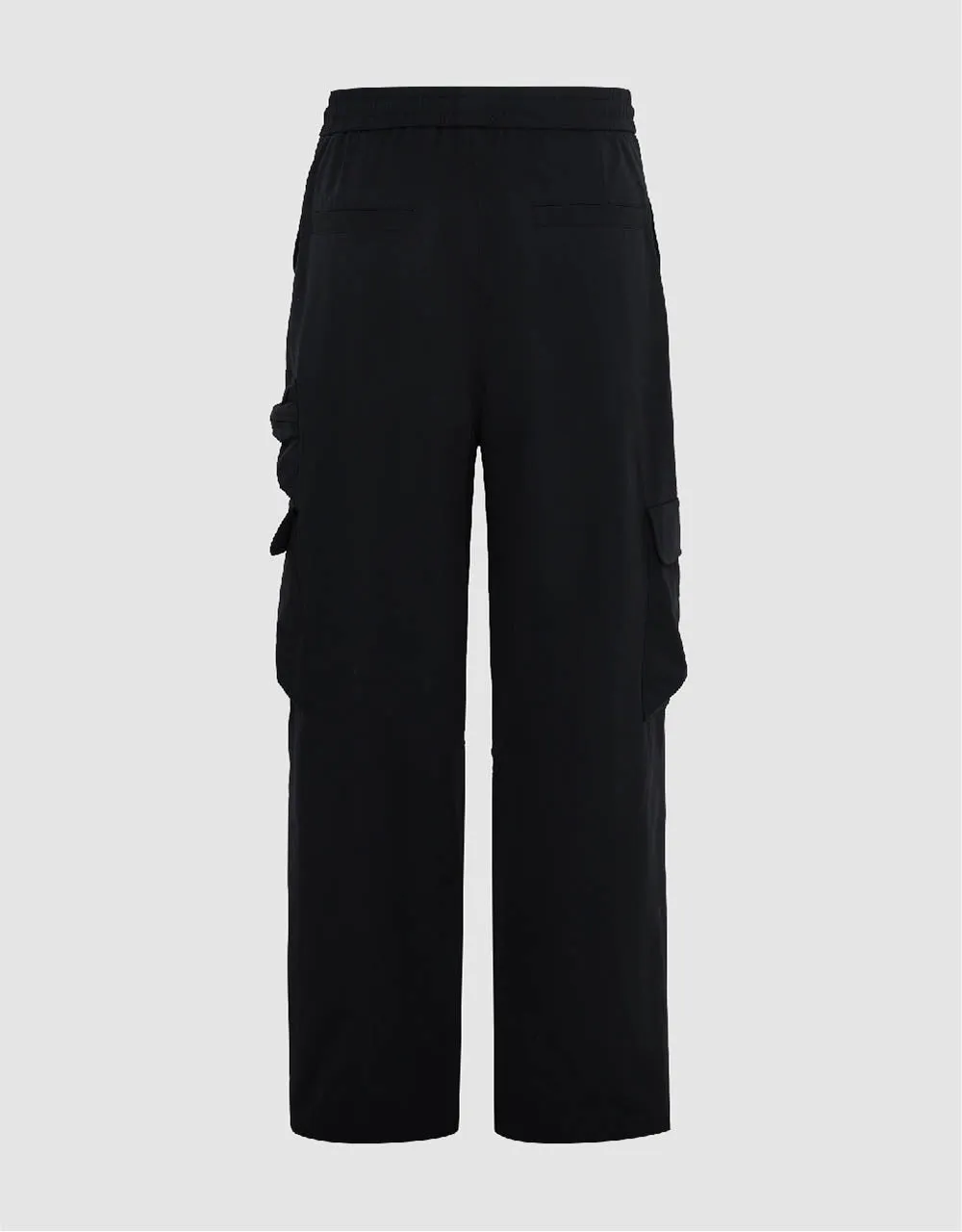 Drawstring Waist Wide-Leg Loose Pants sold by Urban Revivo product image thumbnail 3