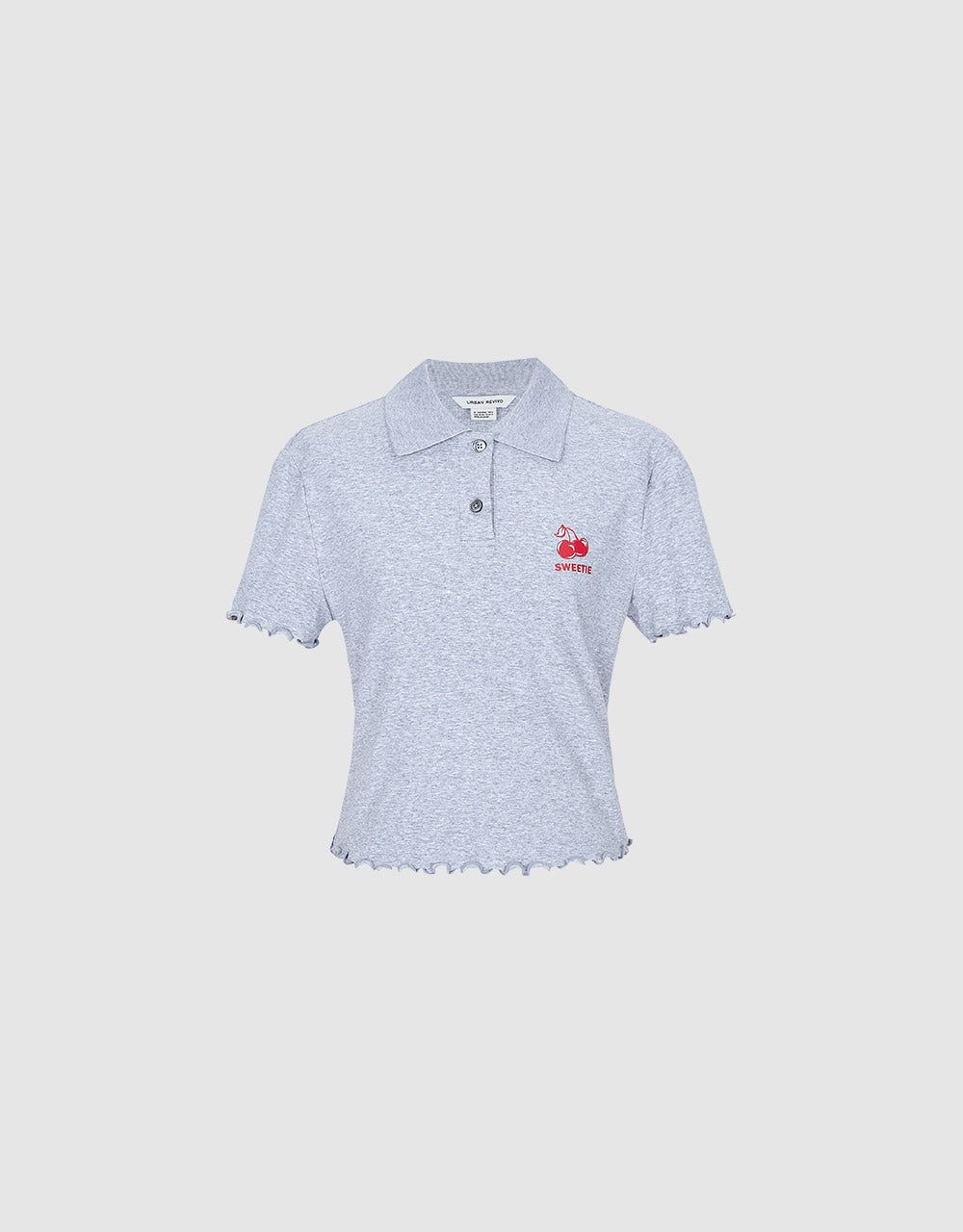 Cherry Print Polo Shirt sold by Urban Revivo