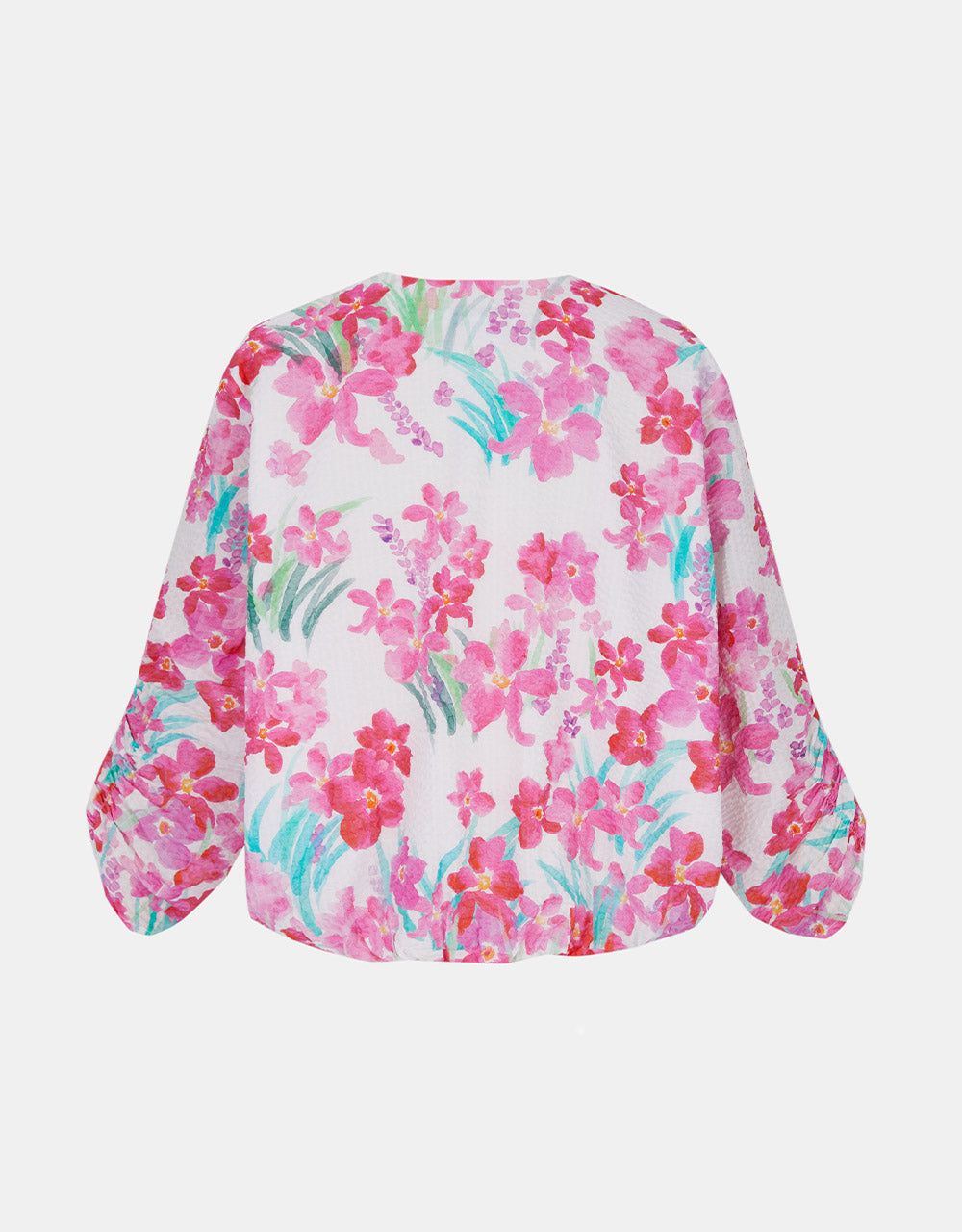 Floral Print Ruched Blouse sold by Urban Revivo product image thumbnail 4
