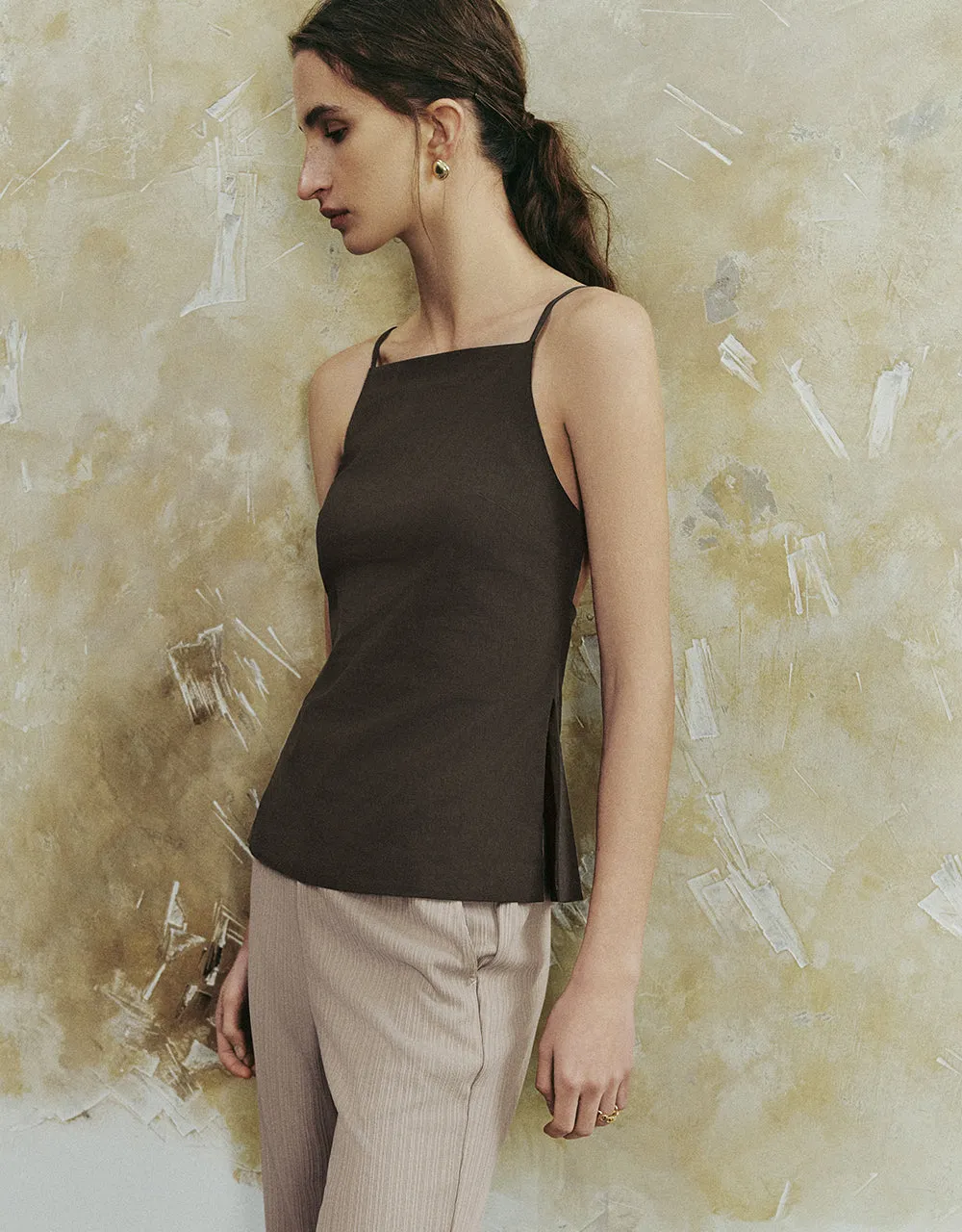 Skinny Cami Top sold by Urban Revivo product image thumbnail 3