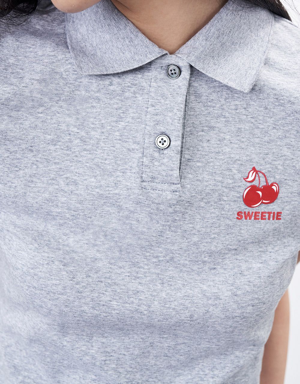 Cherry Print Polo Shirt sold by Urban Revivo product image thumbnail 3