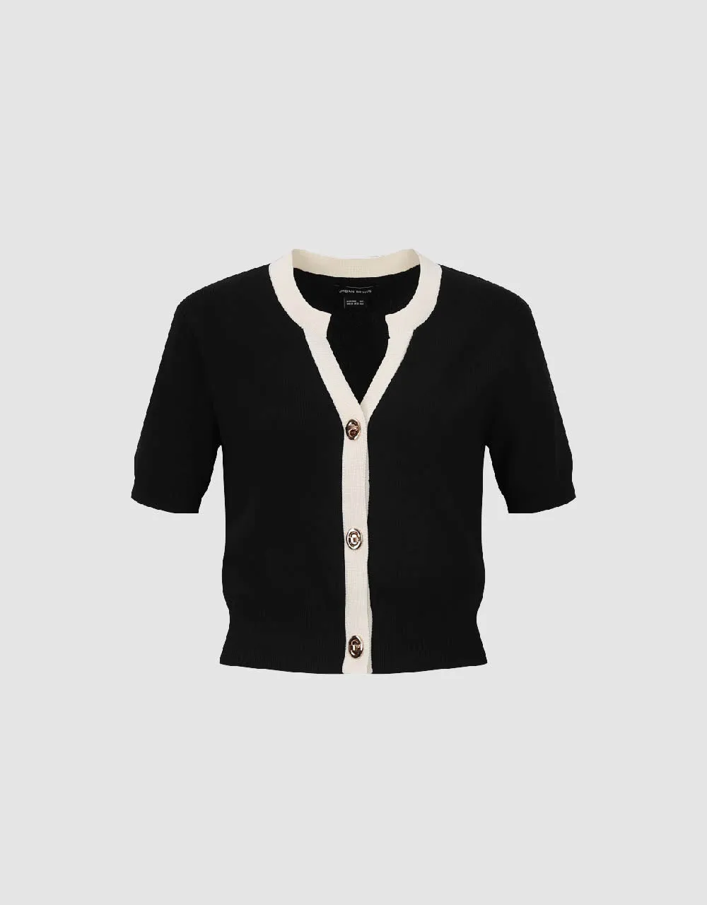 Notch Neck Knitted Cardigan sold by Urban Revivo product image thumbnail 2