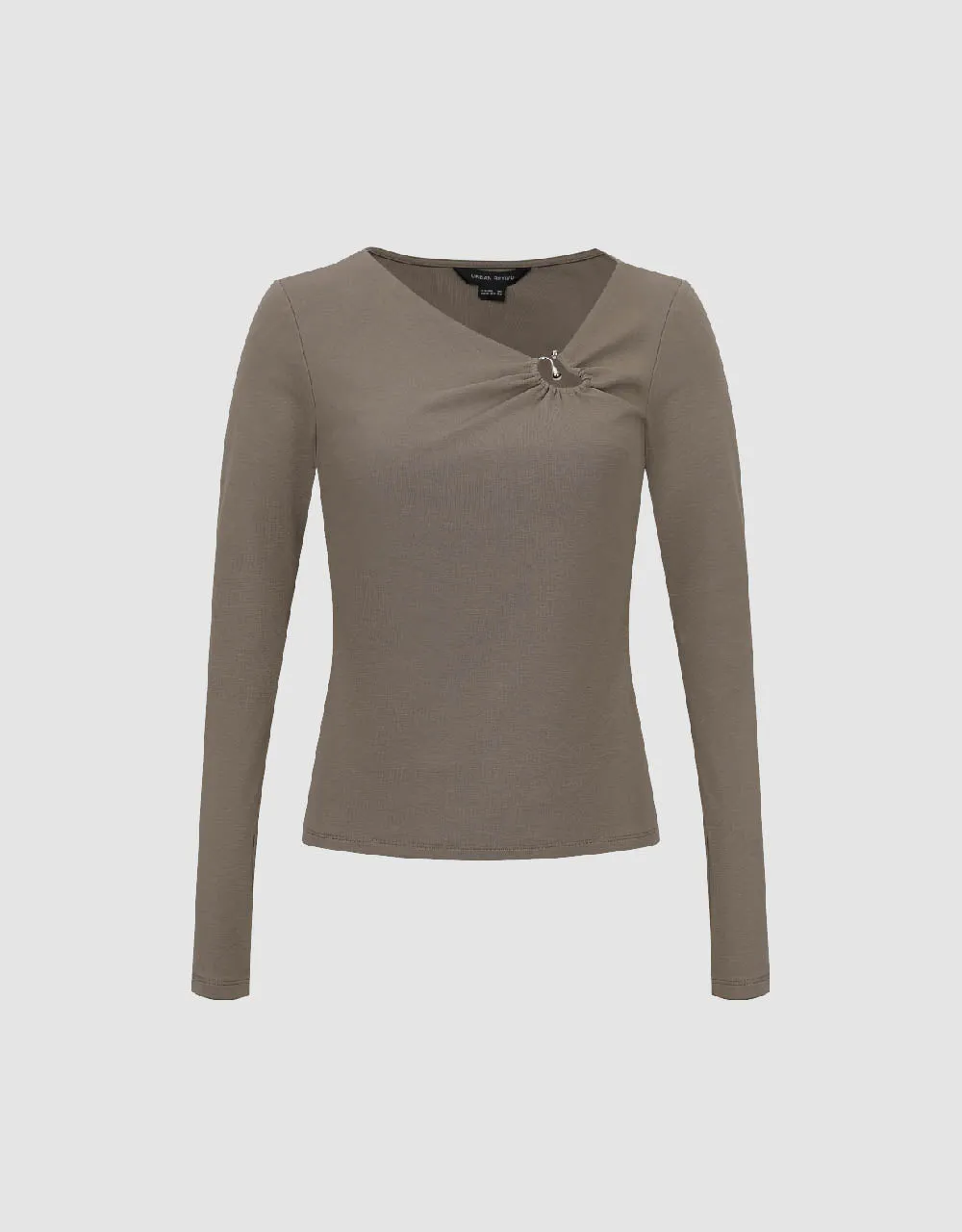 One Shoulder Skinny T-Shirt sold by Urban Revivo product image thumbnail 2