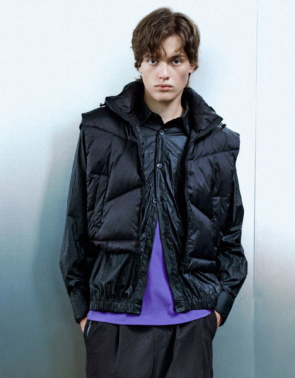 Hooded Puffer Waistcoat sold by Urban Revivo