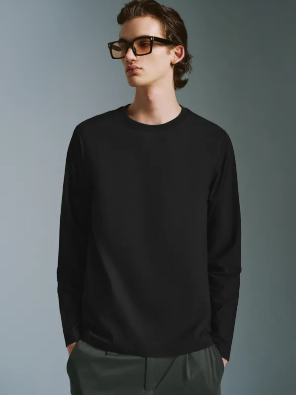 Crew Neck Loose T-Shirt sold by Urban Revivo