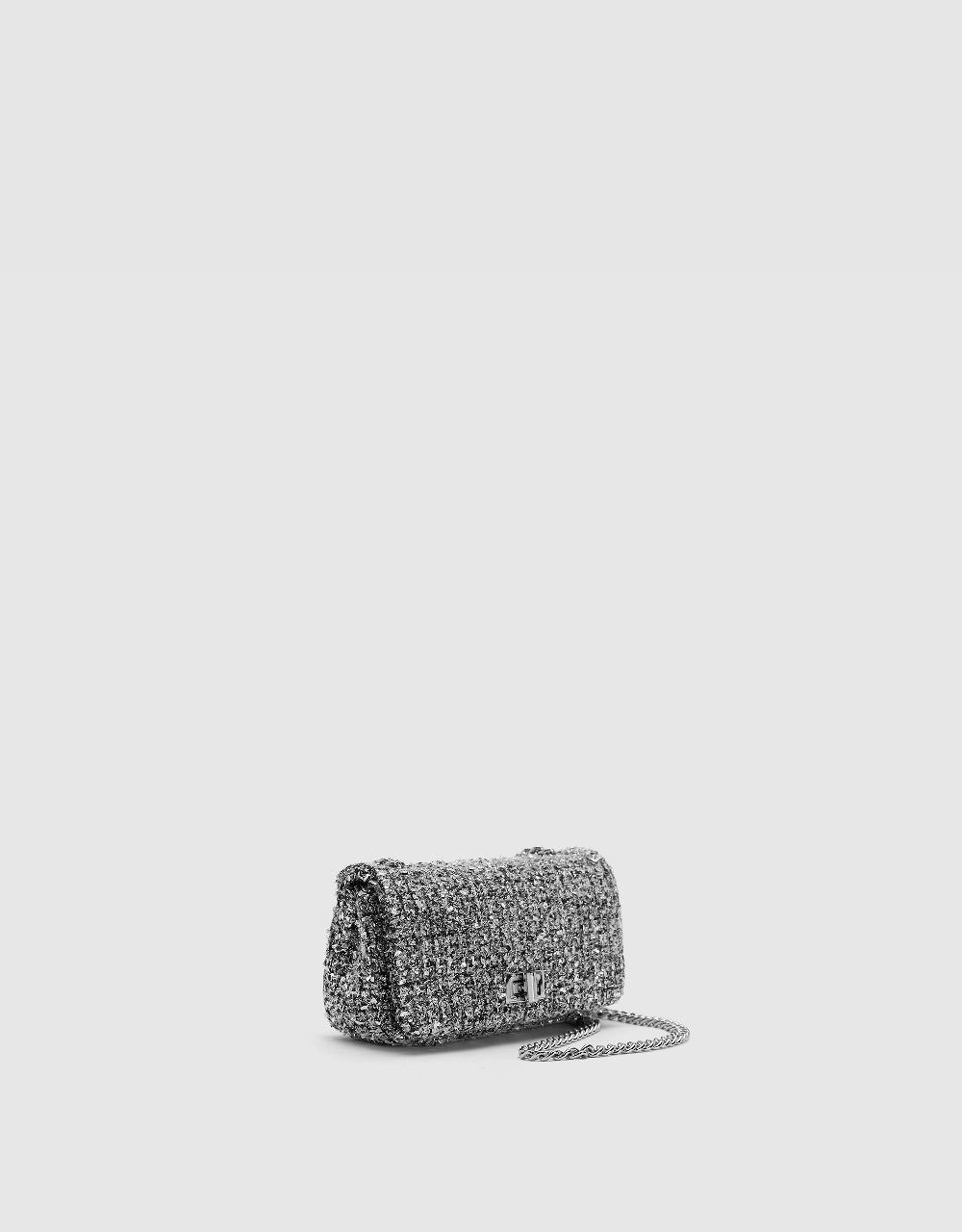 Tweed Shoulder Bag sold by Urban Revivo product image thumbnail 2