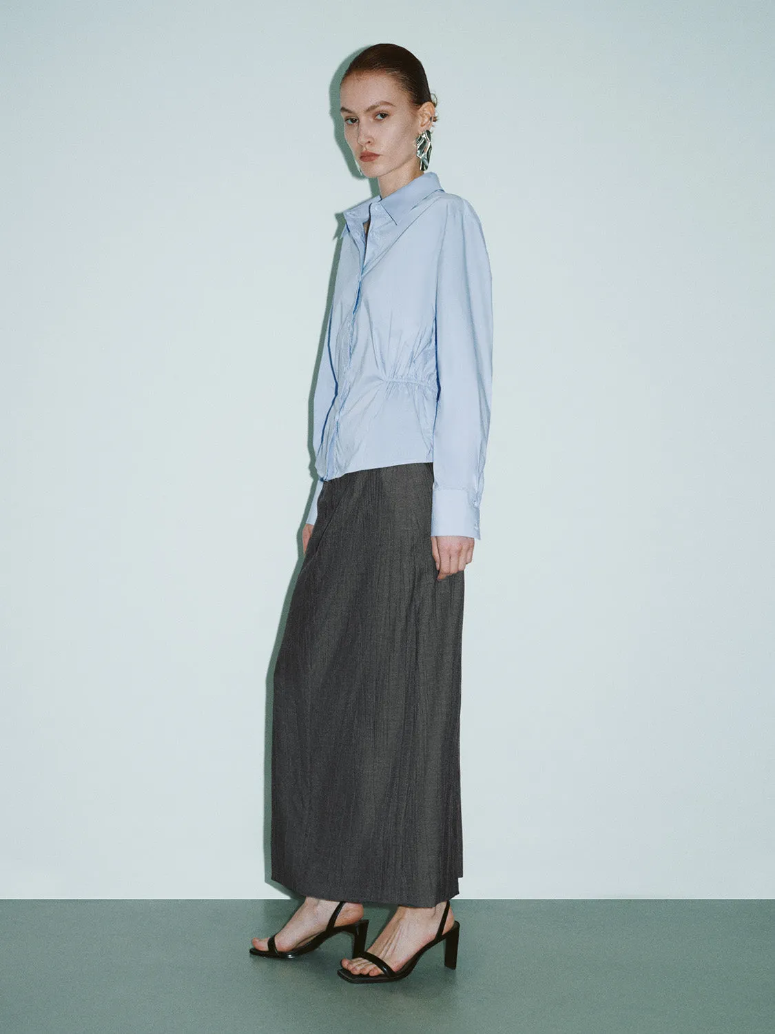 Loose Skater Shirt sold by Urban Revivo product image thumbnail 5