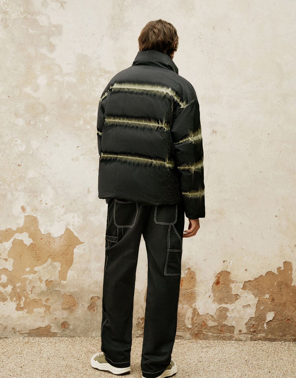 Stand Collar Puffer Jacket sold by Urban Revivo product image thumbnail 4