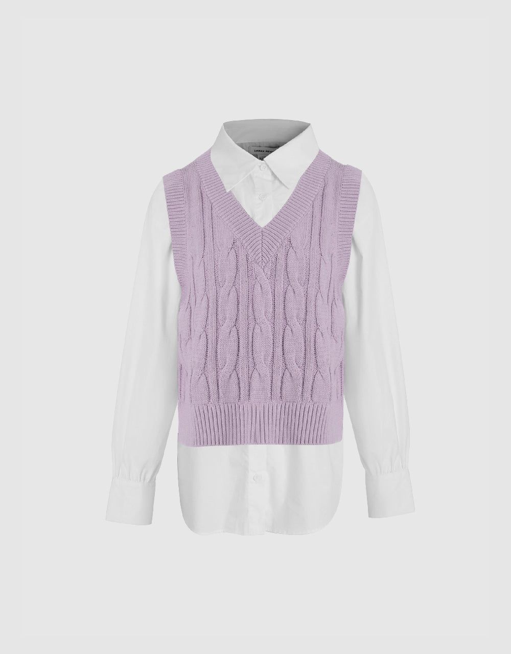 2 In 1 Knitted T-Shirt sold by Urban Revivo