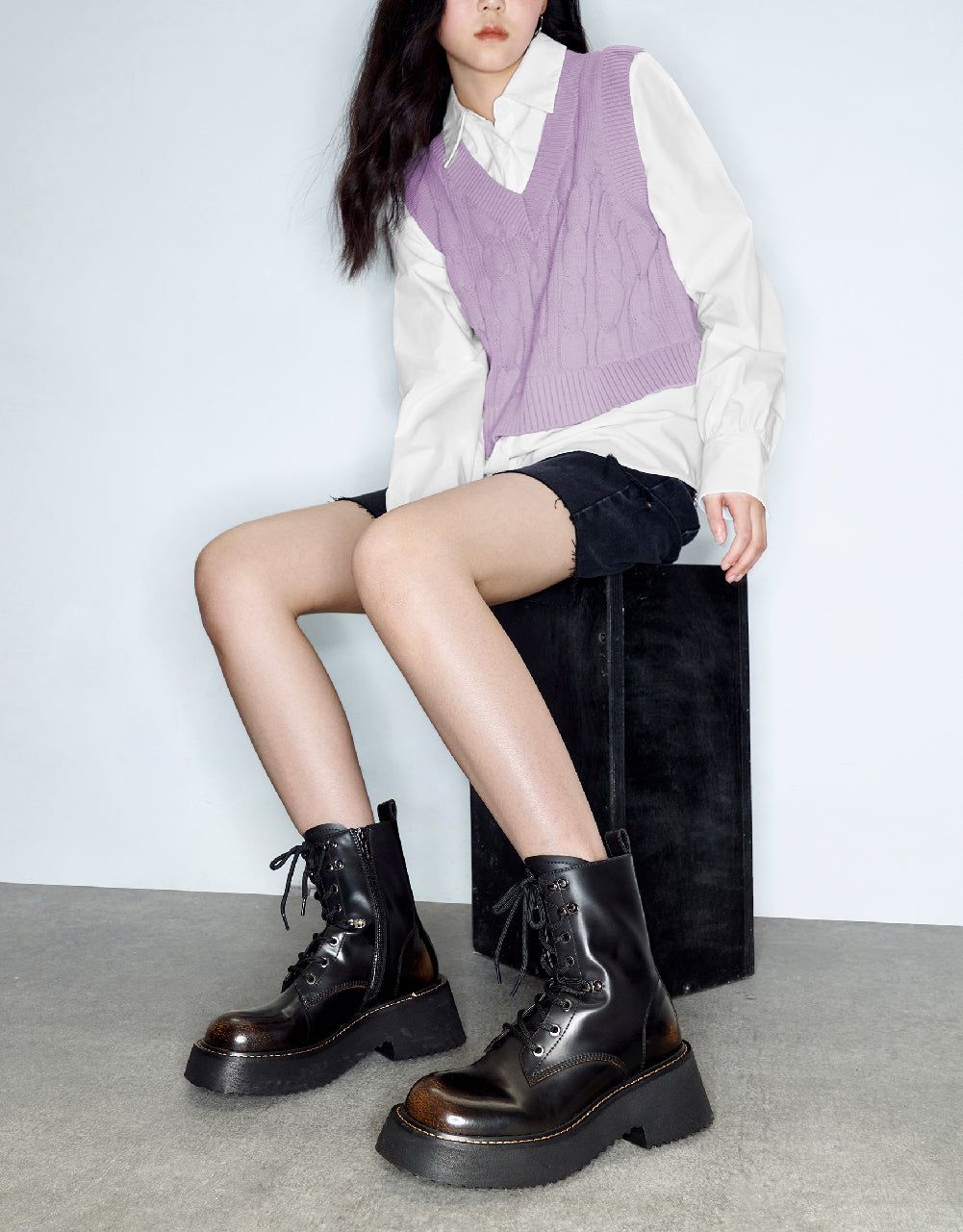 2 In 1 Knitted T-Shirt sold by Urban Revivo product image thumbnail 3