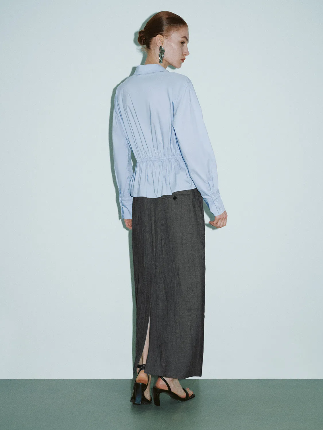 Loose Skater Shirt sold by Urban Revivo product image thumbnail 4