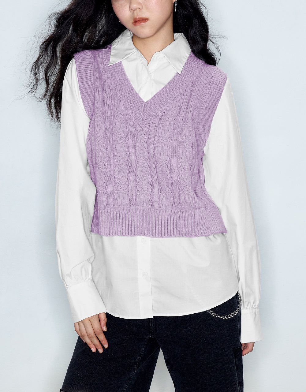 2 In 1 Knitted T-Shirt sold by Urban Revivo product image thumbnail 2