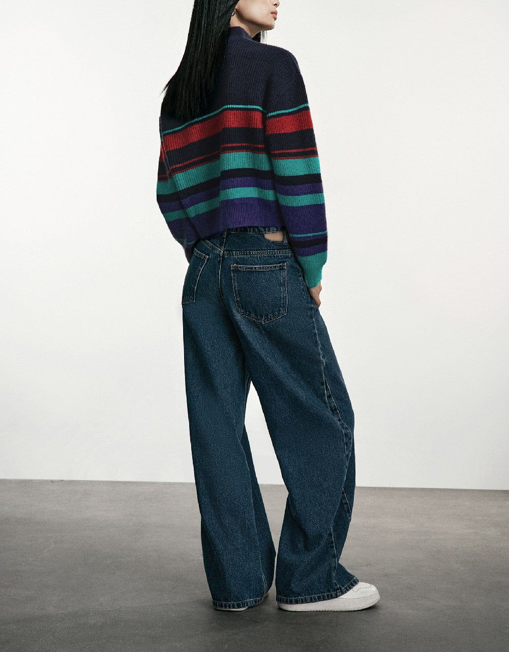 Zip Half Placket Sweater sold by Urban Revivo product image thumbnail 4