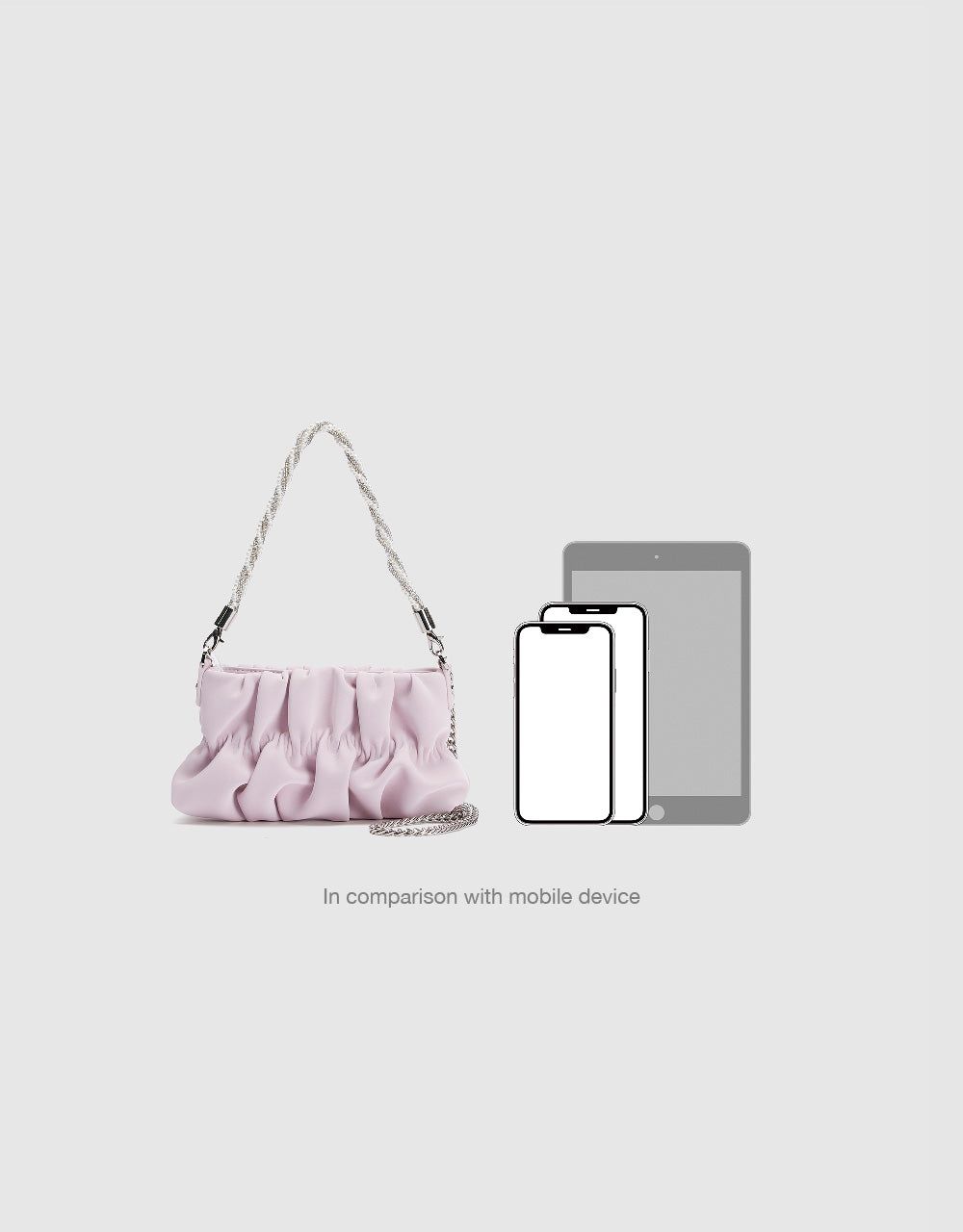 Ruched Shoulder Bag sold by Urban Revivo product image thumbnail 3