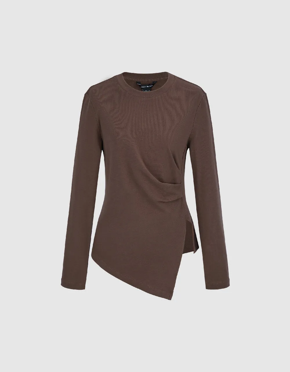 Crew Neck Skinny T-Shirt sold by Urban Revivo product image thumbnail 2