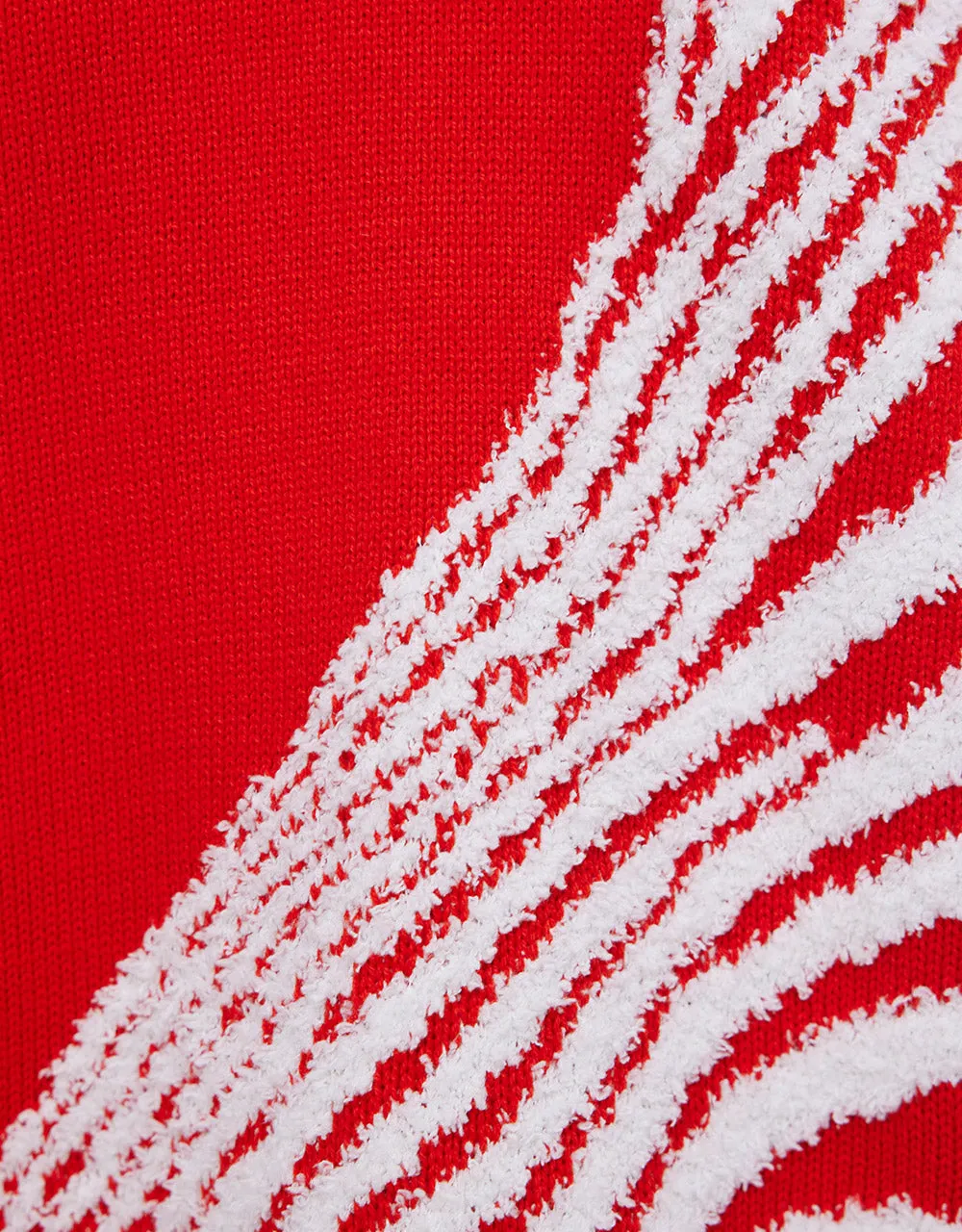 Zebra Striped Crew Neck Sweater sold by Urban Revivo product image thumbnail 3