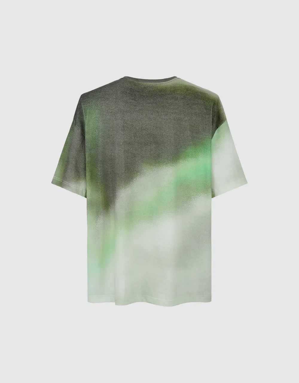 Gradient Crew Neck Loose T-Shirt sold by Urban Revivo product image thumbnail 2