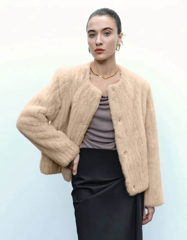 Fluffy Straight Jacket sold by Urban Revivo