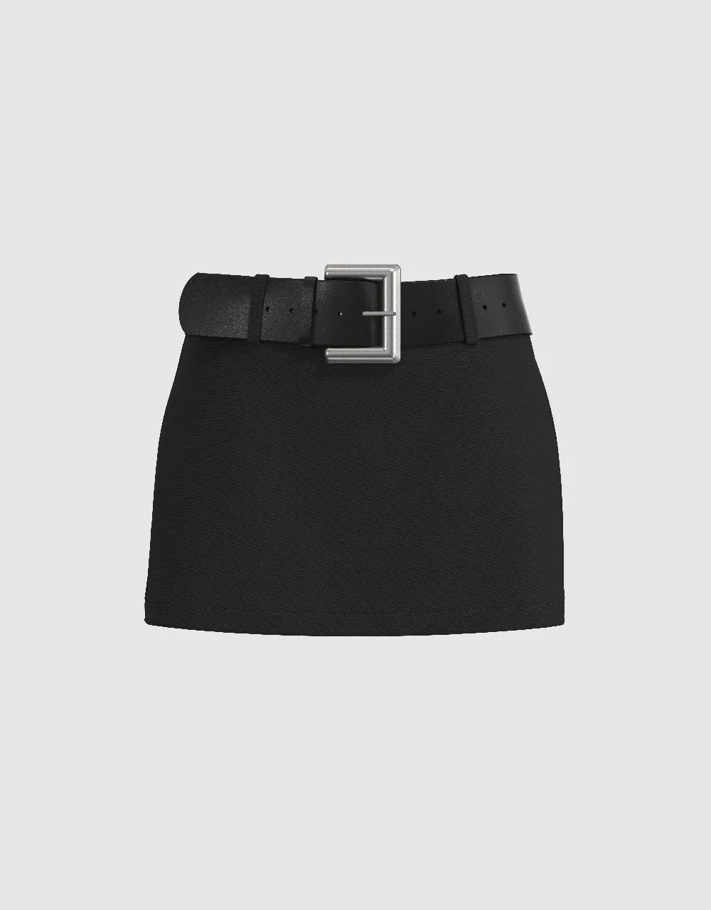 Mini Skirt With Belt sold by Urban Revivo