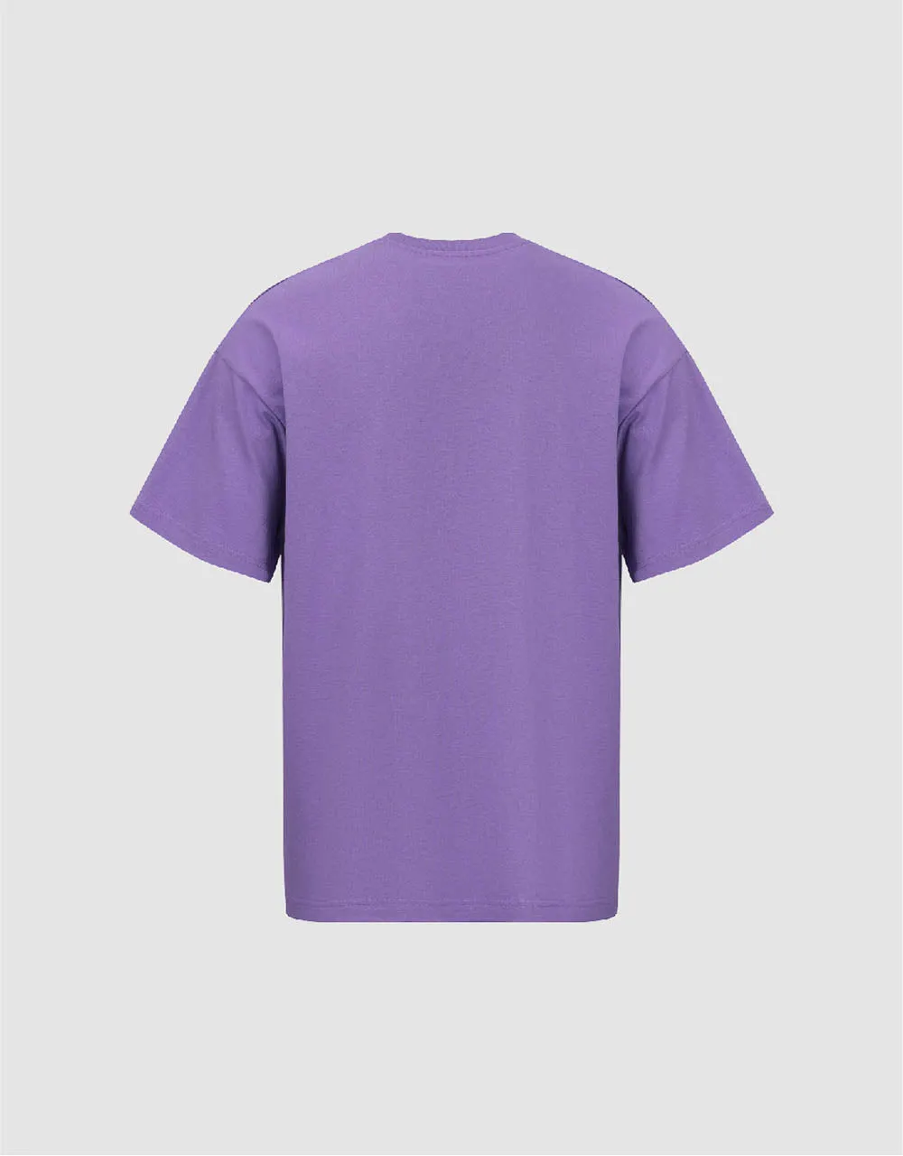 Embossed Crew Neck Loose T-Shirt sold by Urban Revivo product image thumbnail 5