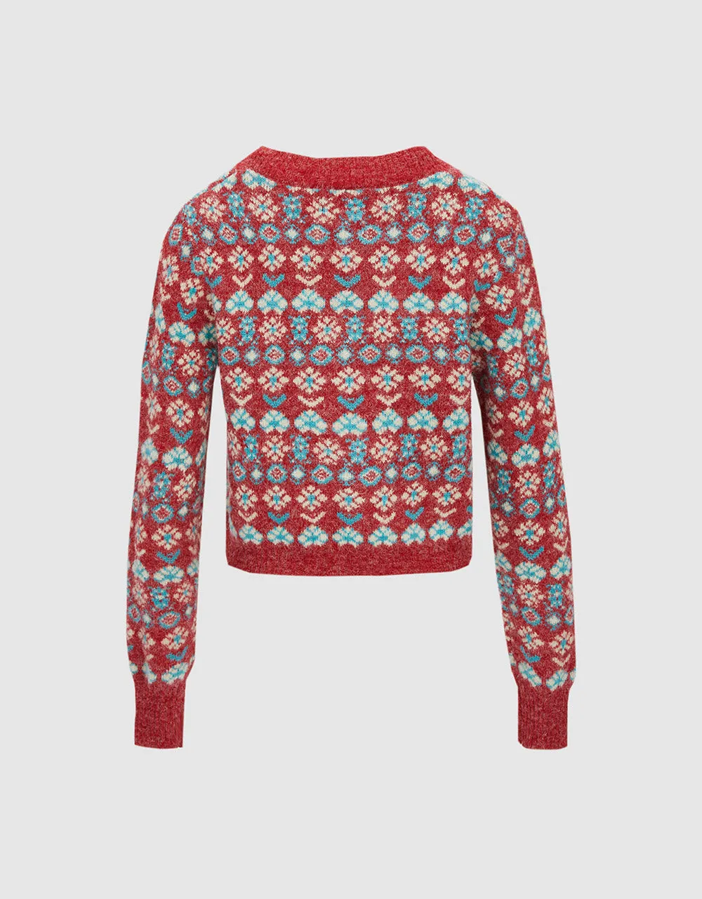 Floral Button Up Cardigan sold by Urban Revivo product image thumbnail 4