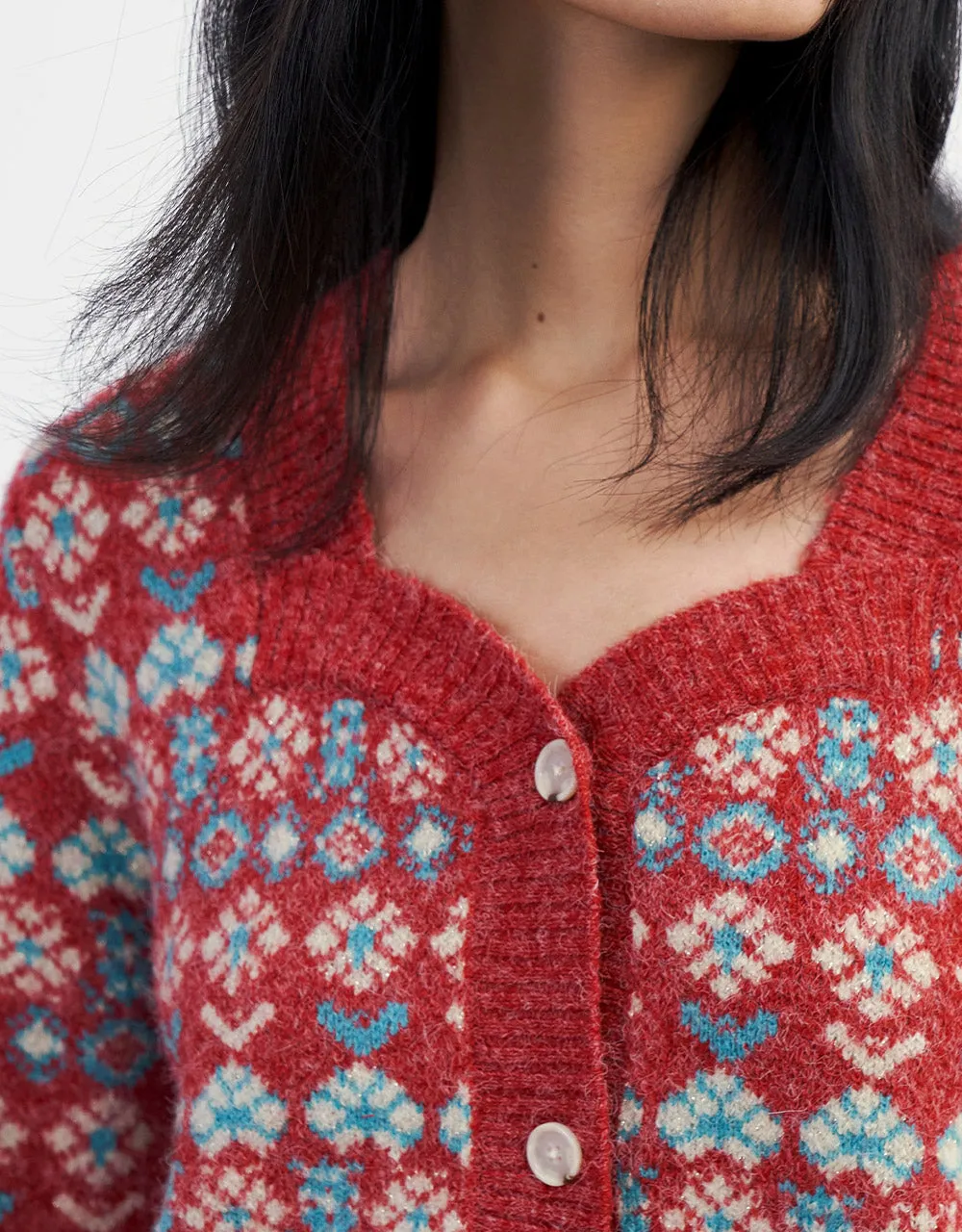 Floral Button Up Cardigan sold by Urban Revivo product image thumbnail 3