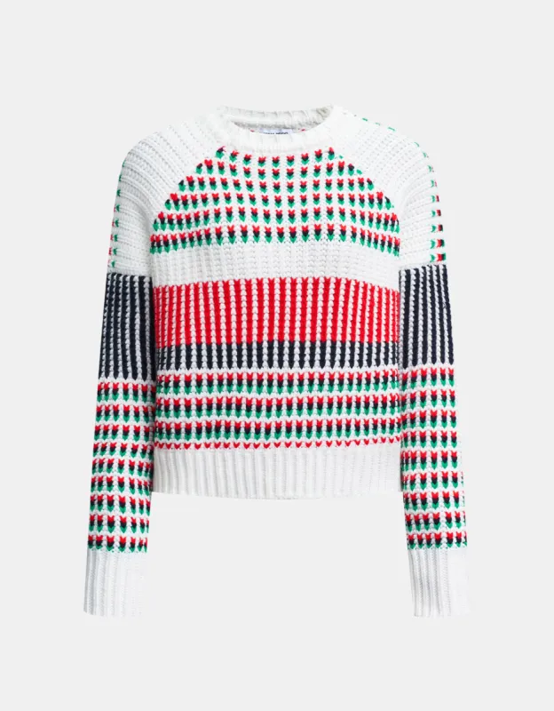 Checkered Pattern Drop Shoulder Sweater sold by Urban Revivo