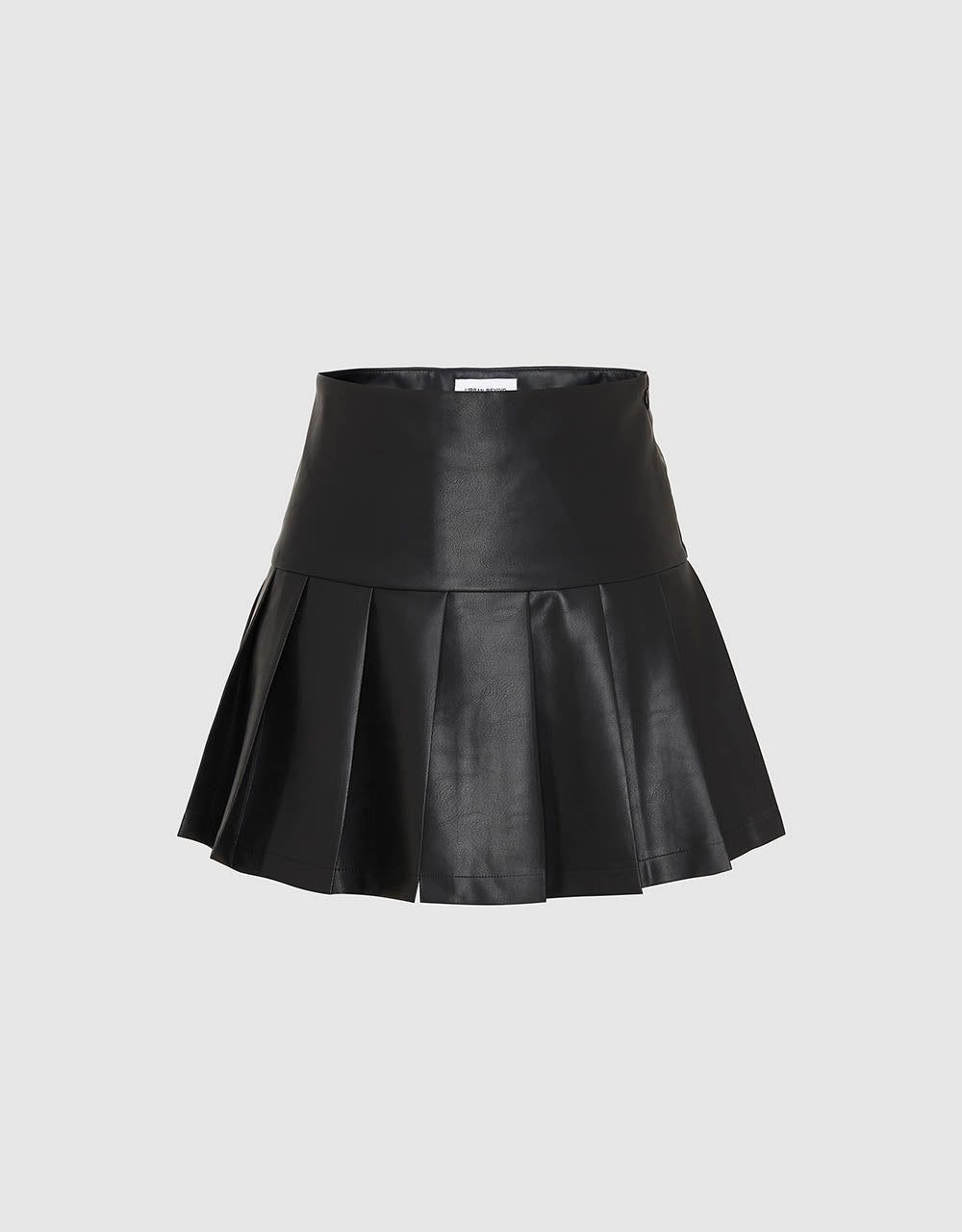 Pleated Mini A-Line Skirt sold by Urban Revivo