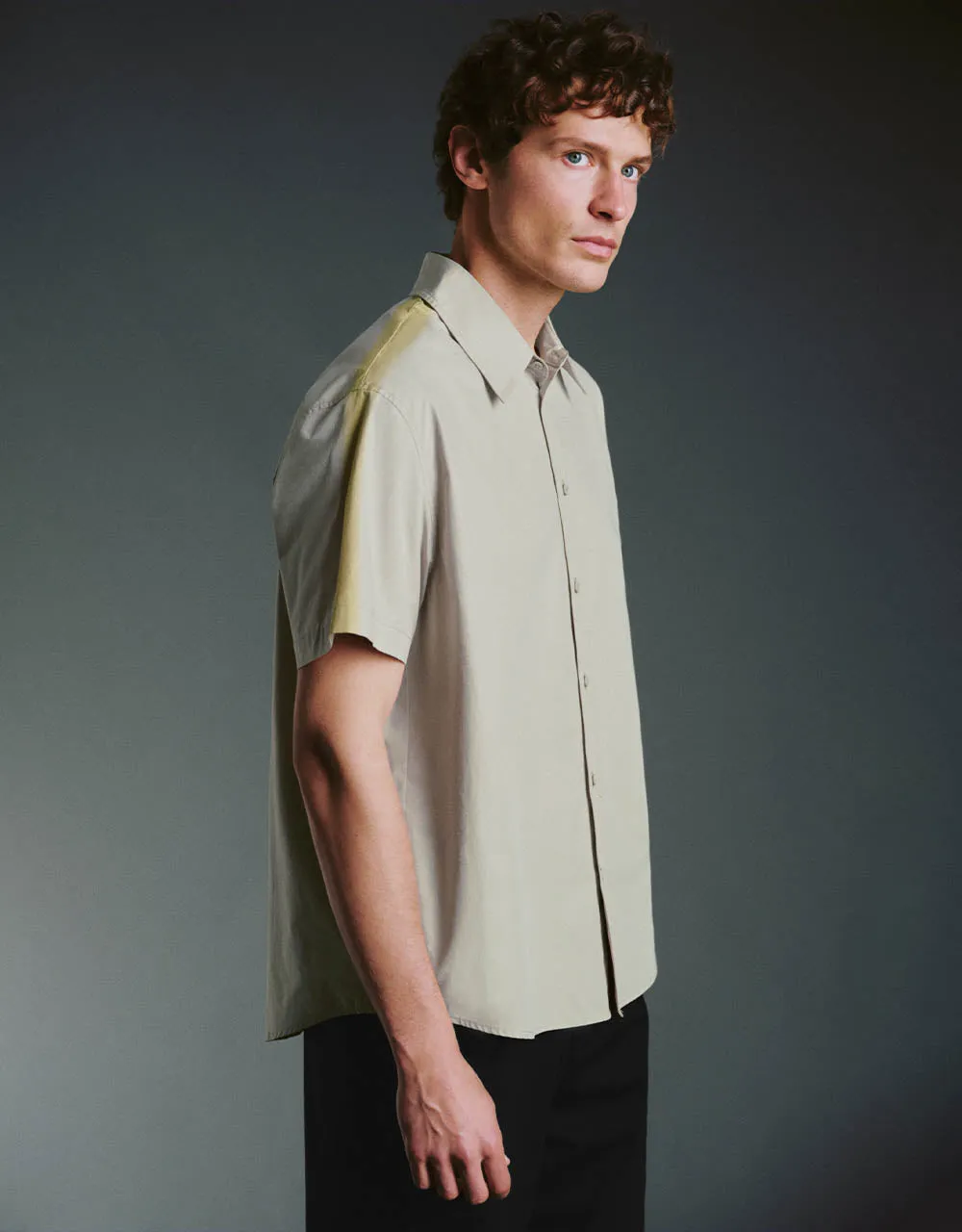 Button Up Oversized Shirt sold by Urban Revivo product image thumbnail 3
