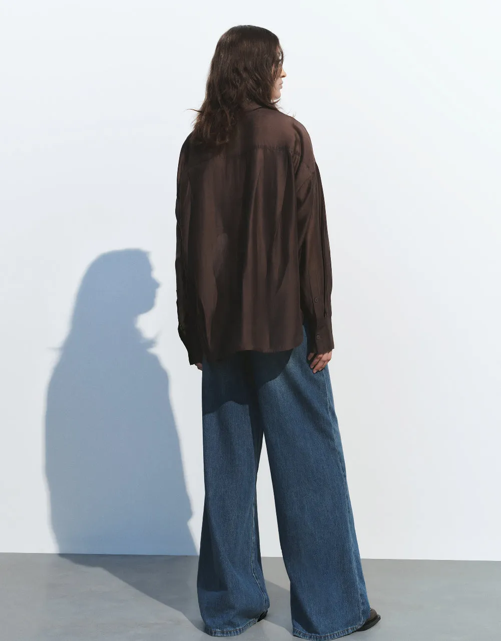 Button Up Straight Shirt sold by Urban Revivo product image thumbnail 4