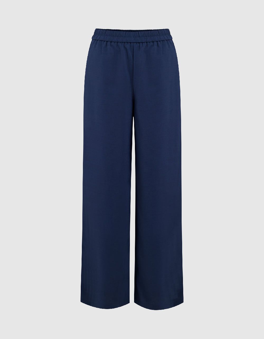 Elastic Waist Wide-Leg Pants sold by Urban Revivo